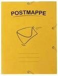 Stylex Postmappe mit 3 Klappen und Gummizug, FSC