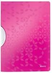 Leitz Klemmhefter WOW ColorClip, A4, f&uuml;r 30 Blatt, Pink Metallic