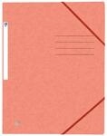 Oxford Eckspannmappe TOP FILE+, A4, aus 390 g/m&sup2; karton, coral