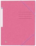 Oxford Eckspannmappe TOP FILE+, A4, aus 390 g/m&sup2; karton, rosa