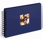 Walther design Fun Spiralalbum, 23 x 17 cm, blau