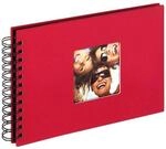 Walther design Fun Spiralalbum, 23 x 17 cm, rot
