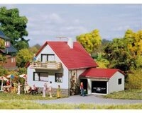 AUHAGEN 12222 H0 TT Haus mit Garage