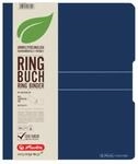 Herlitz easy orga to go Ringbuch Recycling PP A4 2 Ringe 25mm dunkelblau