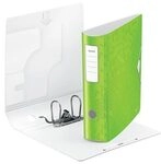 LEITZ 11060054 180&deg; Ordner Active WOW A4 8 cm gr&uuml;nmetallic
