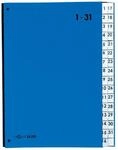 Pagna 2432902 Pultordner Color 1-31, blau, 32tlg.