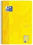 Oxford Touch Collegeblock A4+ L.28 sonnengelb, 80 Blatt, Doppelspirale,...