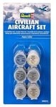 REVELL 39072 Farben-Set Zivilflugzeuge 30 ml