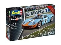 REVELL 07696 1:24 Ford GT 40 Le Mans 1968 & 1969