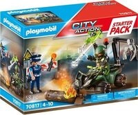 PLAYMOBIL&reg; 70817 Starter Pack Polizei: Gefahrentraining