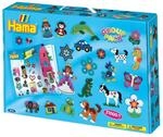 HAMA 3096 Midi B&uuml;gelperlen, ca. 21.000 St&uuml;ck, 21 Stiftplatten in verschiedenen