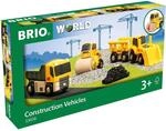 BRIO 63365800 BRIO World - Baustellenfahrzeuge