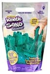 SPIN MASTER 24669 Kinetic Sand Schimmersand Petrol, 907 g