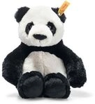 STEIFF 075650 Soft Cuddly Friends Ming Panda, wei&szlig;/schwarz 27 cm