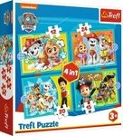 TREFL 34346 Happy Paw Patrol team