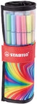 STABILO 6825-071-20 Premium-Filzstift - STABILO Pen 68 - 25er Rollerset Arty Edition