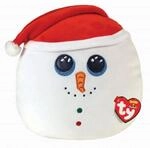 Ty Squishy Beanie Schneemann Flurry - Weihnachten 2021