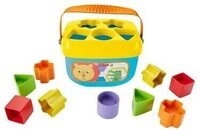 FISHER-PRICE FFC84 Babys erste Bausteine, Motorikw&uuml;rfel, Steckspiel, Baukl&ouml;tze,
