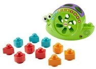 FISHER-PRICE FRB88 Babys Musik Schnecke, Steckspielzeug, Stapelspiel, Lernspielzeug