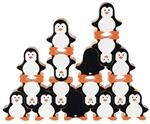 goki Stapelfiguren Pinguine, 18 St&uuml;ck