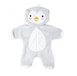 HELESS 2198 Puppen-Einteiler Baby-Pinguin, Gr&ouml;&szlig;e 35-45 cm