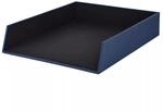 R&ouml;ssler DIN A4 Ablagekorb Navy-Blau Handarbeit 260 x 60 x 320 mm