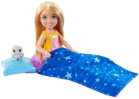 MATTEL HDF77 Barbie "It takes two Camping" Chelsea Puppe inkl. Tier & Zubeh&ouml;r
