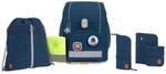 L&auml;ssig Schulranzen Set 7-teilig, Boxy Unique Navy