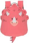 L&auml;ssig Kindergartenrucksack Dinosaurier Rosa