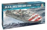ITALERI 510005626 1:35 M.A.S. 568 4a Torpedoboot mit Crew