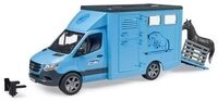 BRUDER&reg; 02674 MB Sprinter Tiertransporter mit 1 Pferd