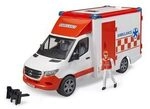 BRUDER 02676 MB Sprinter Ambulanz mit Fahrer