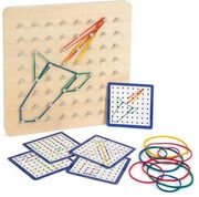 small foot 11977 Geoboard aus Holz
