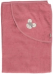 STERNTALER 7122281 GOTS Badetuch mit Kapuze 100 x 100 cm Maus Mabel aus Frottee, Rosa