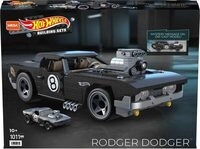 MEGA BRANDS HDJ98 MEGA CONSTRUX Hot Wheels Rodger Dodger-Bauset, Bauspielzeuge f&uuml;r
