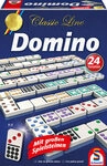 SCHMIDT SPIELE 49207 Classic Line, Domino, mit extra gro&szlig;en Spielfiguren