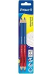 PELIKAN 811118 Buntstifte zum Schreiben lernen, 2 St&uuml;ck