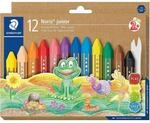 STAEDTLER&reg; Noris&reg; junior 224 Wachsmalkreide, Etui mit 12 Kreiden in sortierten