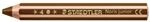 STAEDTLER&reg; Noris&reg; junior 140 Kindermalstift 3 in 1, van dyke brown