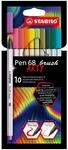 Premium-Filzstift mit Pinselspitze f&uuml;r variable Strichst&auml;rken - STABILO Pen 68
