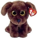 TY 40220 NUZZLE BROWN LAB - BEANIE 15 cm