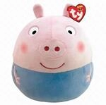 Ty Squishy Beanie George Pig