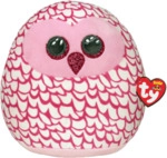 TY 39300 PINKY OWL - SQUISH-A-BOO 25 cm
