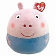 TY 39216 GEORGE PIG - PEPPA PIG - SQUISH-A-BOO - 14"