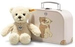 STEIFF 114038 Mila Teddyb&auml;r im Koffer 21 cm