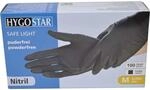 Franz mensch Hygostar - Nitril-Handschuh Dark, Gr&ouml;&szlig;e M, schwarz