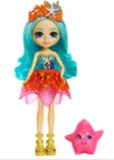 MATTEL HCF69 Royal Enchantimals Staria Starfish & Beamy Puppe