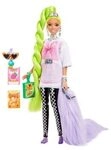 MATTEL HDJ44 Barbie Extra Puppe mit gr&uuml;nem Haar