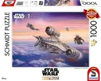 SCHMIDT 59954 Puzzle 1000 Teile Lucas Film, The Mandalorian &ndash; Die Eskorte