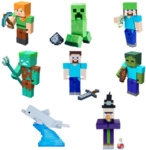 MATTEL GTP08 Minecraft Craft-A-Block Figuren - sortiert